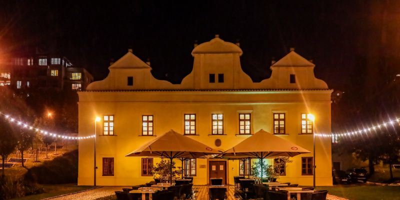 Vila Kajetánka - Zahradní terasa a okolí