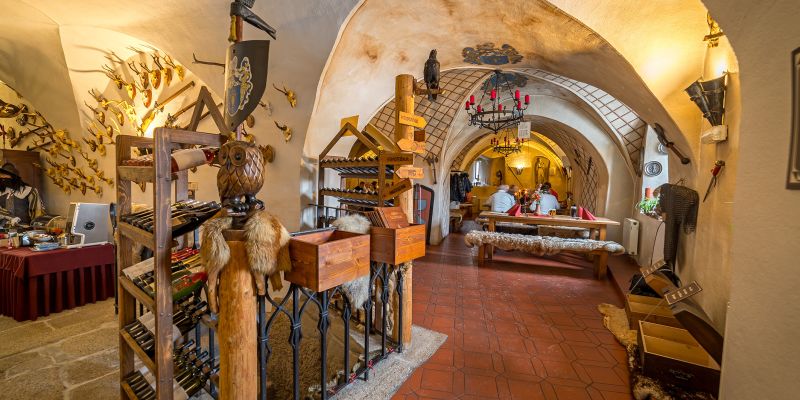Hrad Vildštejn - Středověká restaurace
