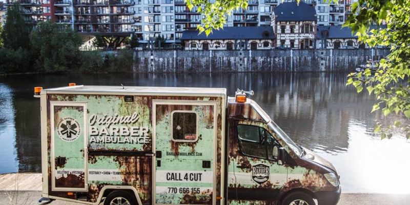 Original Barber Ambulance