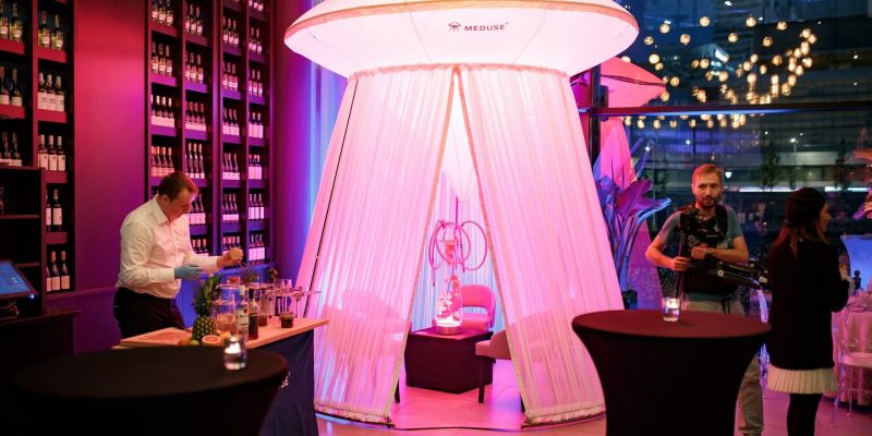 Vánoční večírek s MEDUSE shisha cateringem