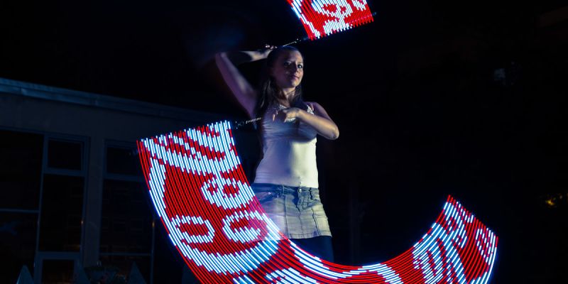 Pyroterra - Fire & Light show - DANCESHOW PYROTERRA