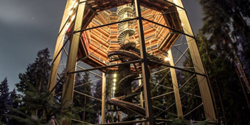 Stezka korunami stromů Lipno