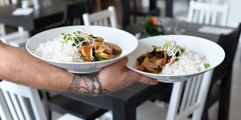Garden Food Concept