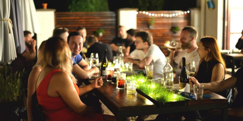 Garden Food Concept