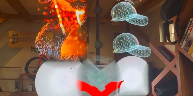 Velkoplošný 3D hologram