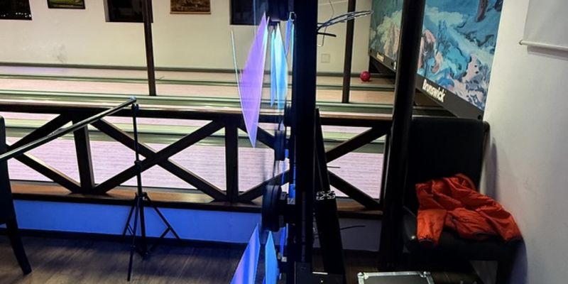 Velkoplošný 3D hologram