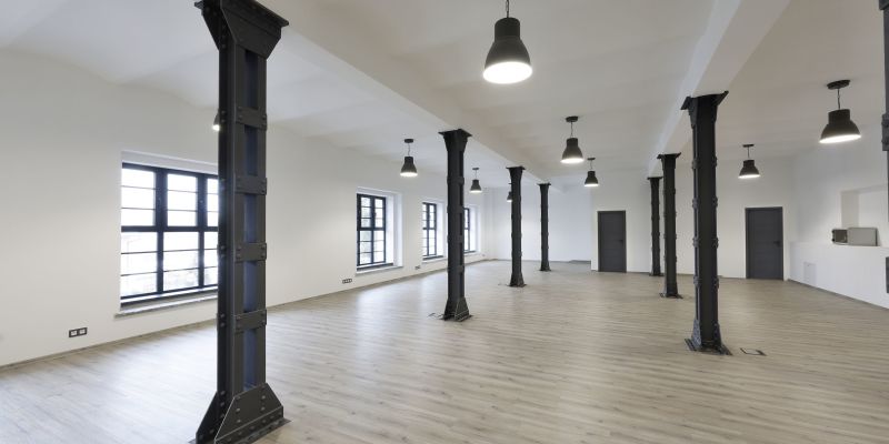 Plavírna - Sloupová síň