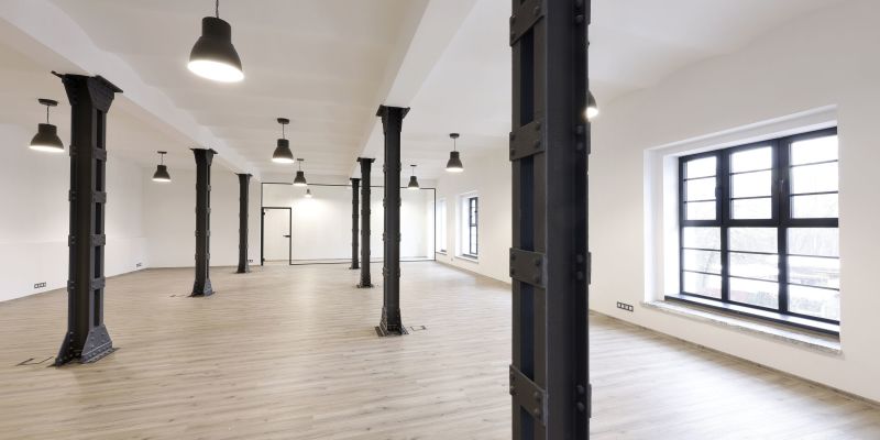 Plavírna - Sloupová síň