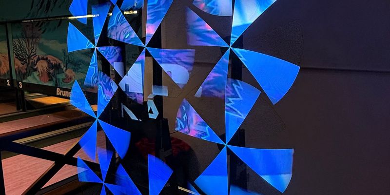 Velkoplošný 3D hologram