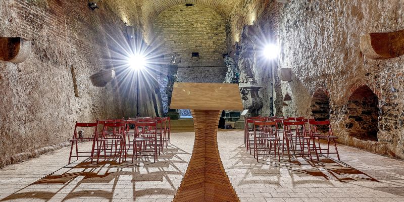 Národní kulturní památka VYŠEHRAD - GORLICE – podzemní sál