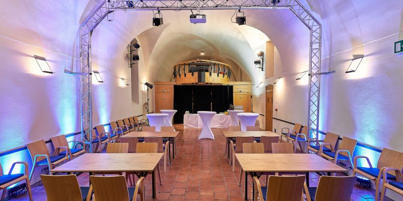 Národní kulturní památka VYŠEHRAD - Komorní sál Purkrabství