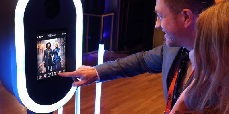GALA EVENTS | Fotokoutky, výzdoba a zábava pro firemní akce - Moderní fotokoutek s AI na eventy