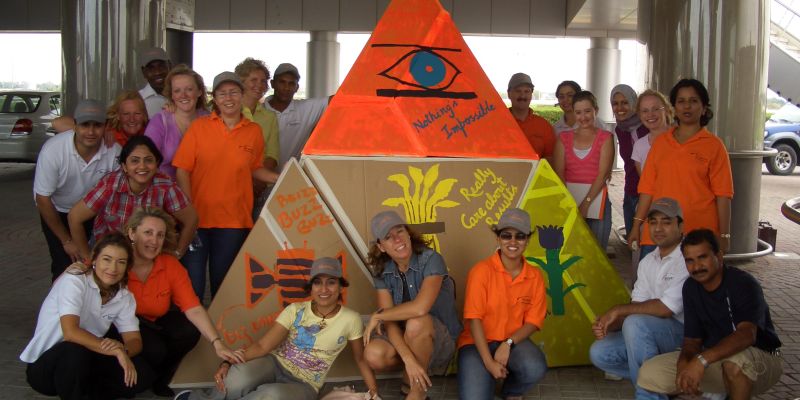 Catalyst Czech Republic - Team building - Flat Out Pyramids