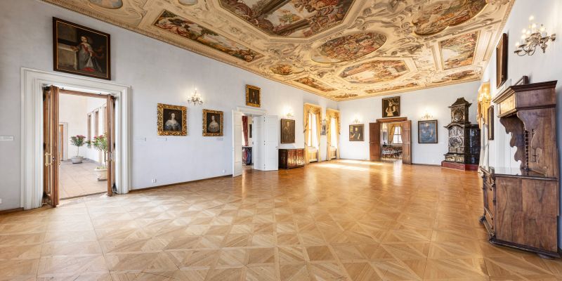 Lobkowiczký palác - Balkonový sál