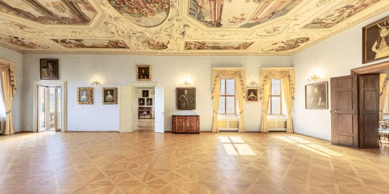 Lobkowiczký palác - Balkonový sál