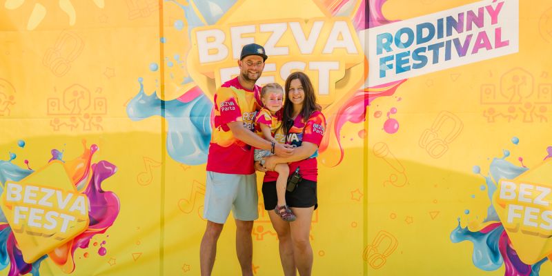 Největší rodinný festival v ČR Bezva Fest se blíží