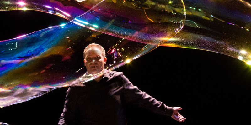 Bublinová show Matěje Kodeše