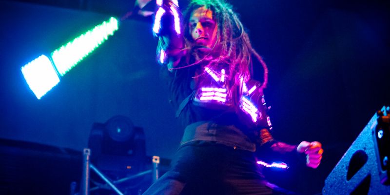 Pyroterra - Fire & Light show - DANCESHOW PYROTERRA