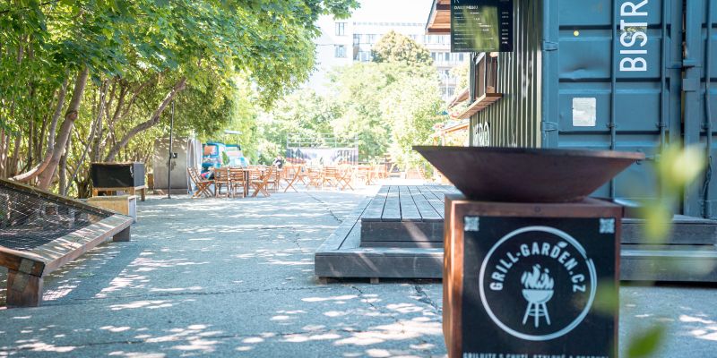 Radlická kulturní sportovna - Grill zone