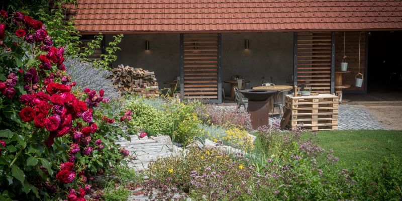 Venkovské prostředí inspiruje a nabízí soukromí.