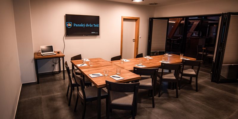 Panský dvůr Telč - Salonek Panská restaurace