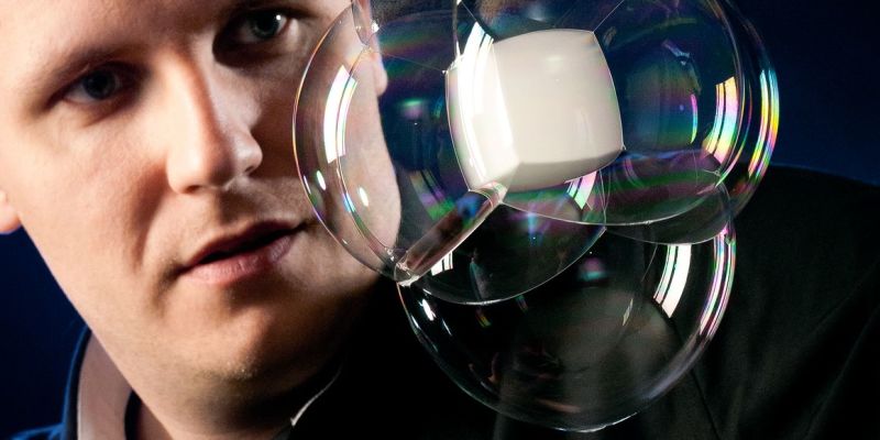 Bublinová show Matěje Kodeše