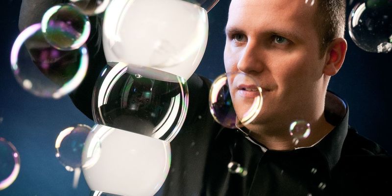 Bublinová show Matěje Kodeše