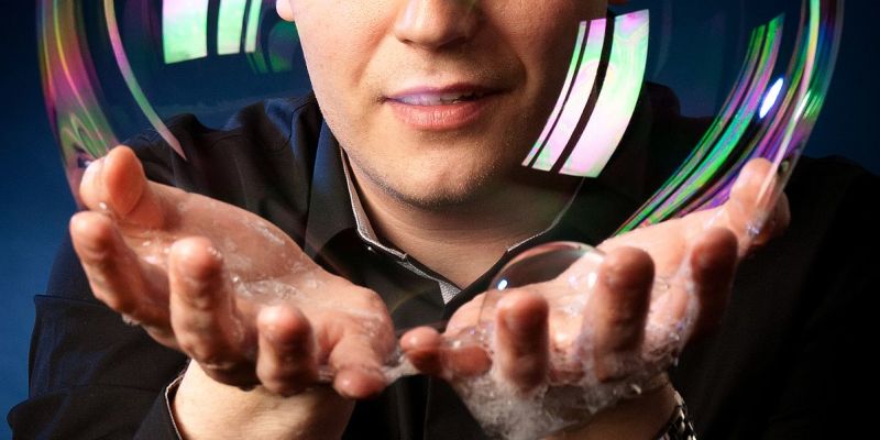 Bublinová show Matěje Kodeše