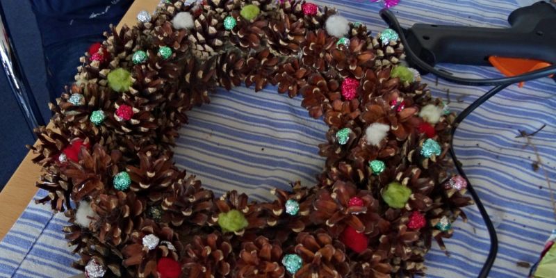 MOBILNÍ KREATIVNÍ VÝTVARNÉ DÍLNY - Vánoční vazby z přírodnin