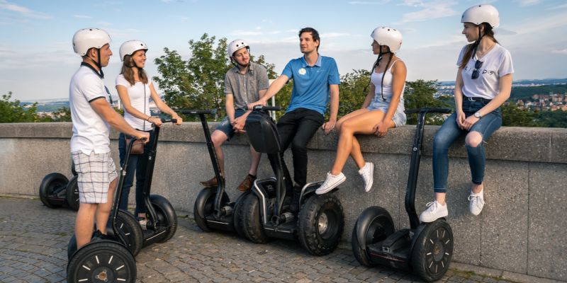 Vyjíždky na segway, e-scootrech, bike a e-bike