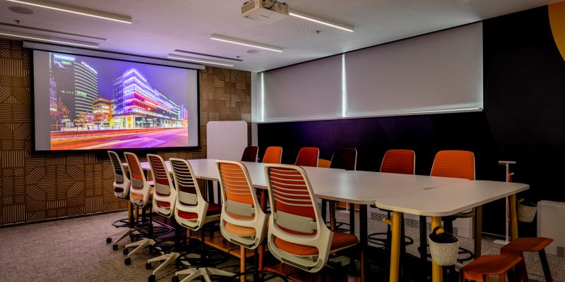 FLEKSI Beta - Moderní eventové a zasedací prostory na Brumlovce - Agilní místnost