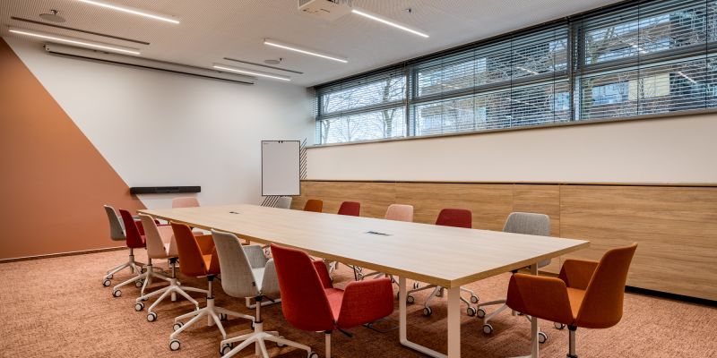 FLEKSI Beta - Moderní eventové a zasedací prostory na Brumlovce - Zasedací místnost TESLA