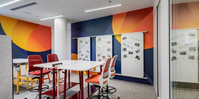 FLEKSI Beta - Moderní eventové a zasedací prostory na Brumlovce - Agilní místnost
