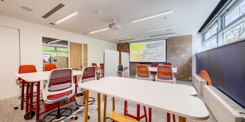 FLEKSI Beta - Moderní eventové a zasedací prostory na Brumlovce - Agilní místnost