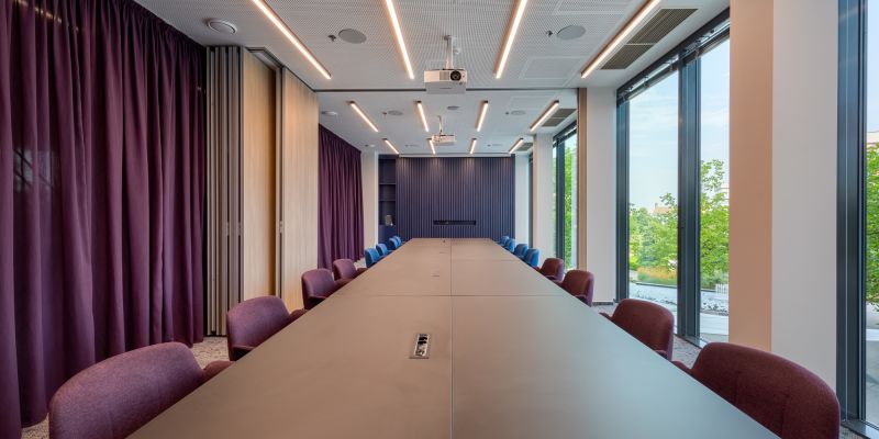 Konferenční prostor FLEKSI Filadelfie - BLUE & PURPLE