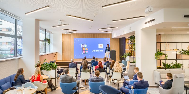 Konferenční centrum FLEKSI Budova B - Eventový prostor FLEKSI Budova B