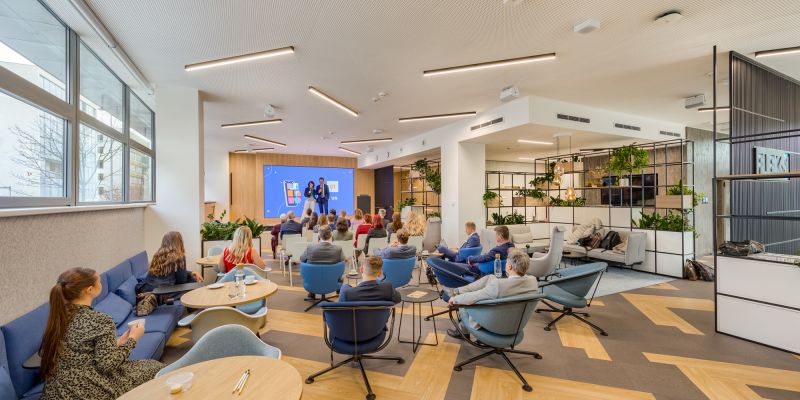 Konferenční centrum FLEKSI Budova B - Eventový prostor FLEKSI Budova B