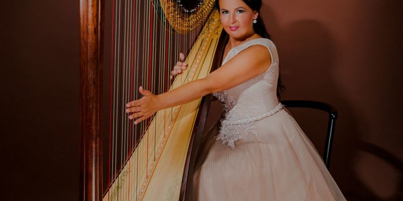 Harfistka Katarína Ševčíková