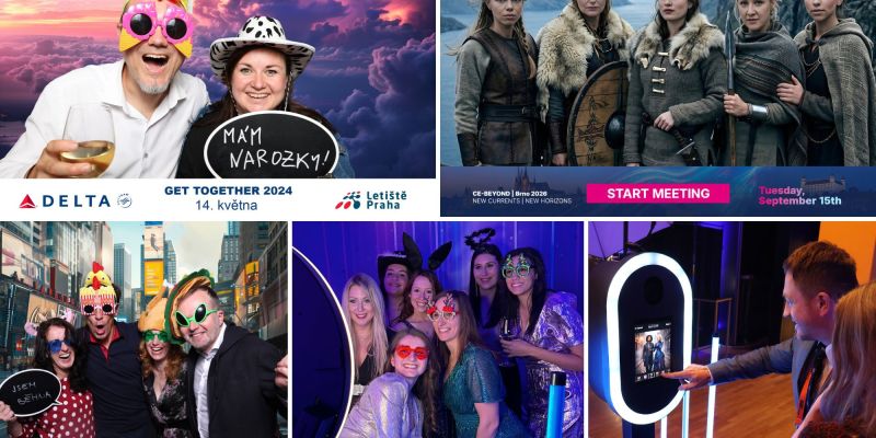 GALA EVENTS | Fotokoutky, výzdoba a zábava pro firemní akce - Moderní fotokoutek s AI na eventy