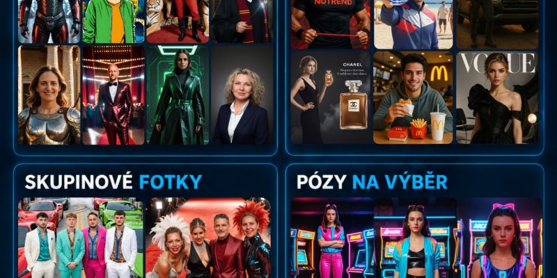 Moderní fotokoutek s AI na eventy - Moderní fotokoutek s AI na eventy
