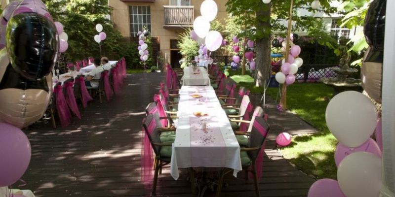 Giardino enoteca con cucina