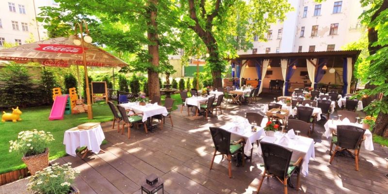 Giardino enoteca con cucina