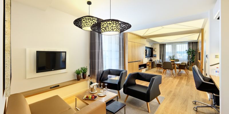 Hotel Duo / Jan Hotels - Salónek v Prezidentském apartmá