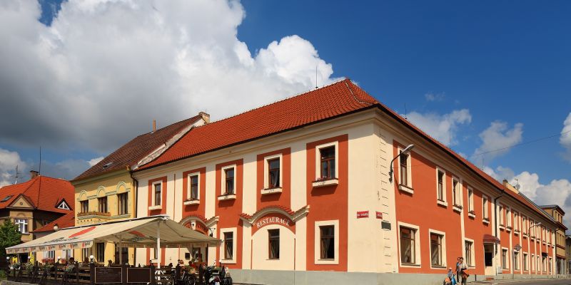 Moderní zasedací místnost v Hotelu Panská v Bechyni