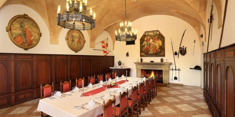 Hotel RŮŽE a OLDINN - Hodovní síň v Hotelu Růže