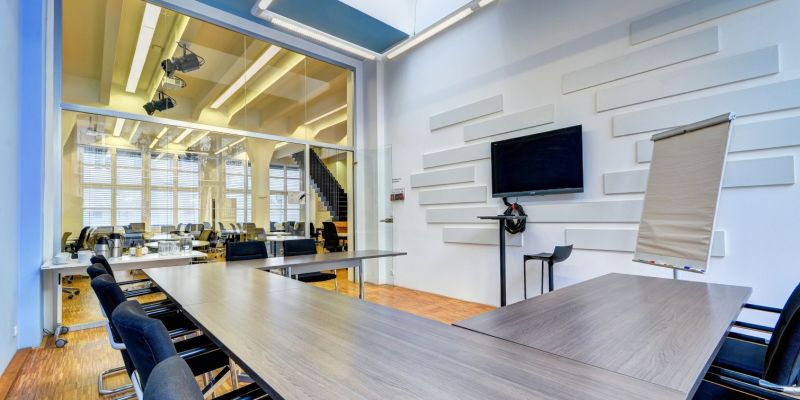 Impact Hub Praha D10 - Modrá zasedačka