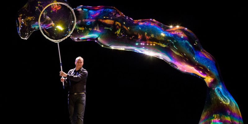 Bublinová show Matěje Kodeše