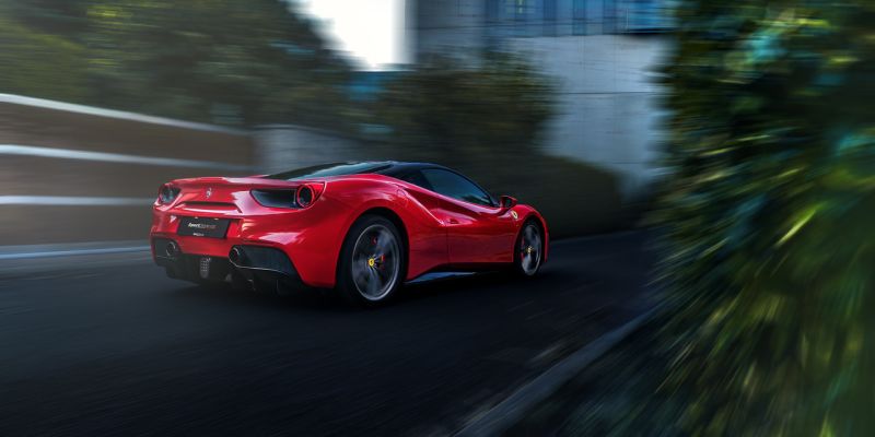 Svezení v supersportu (Ferrari, Lamborghini, Mustang)