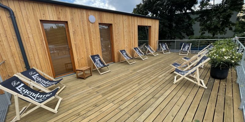 Beachklub Ládví - Sauna s venkovní terasou