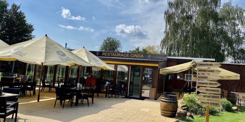 Areál Císařská louka - Restaurace CINDA